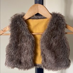 Children’s Fur Faux Vest
